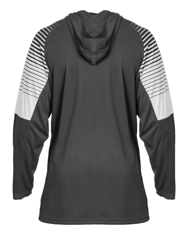 Badger Men's Lineup Hooded Tee Badger