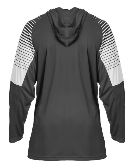 Badger Men's Lineup Hooded Tee Badger