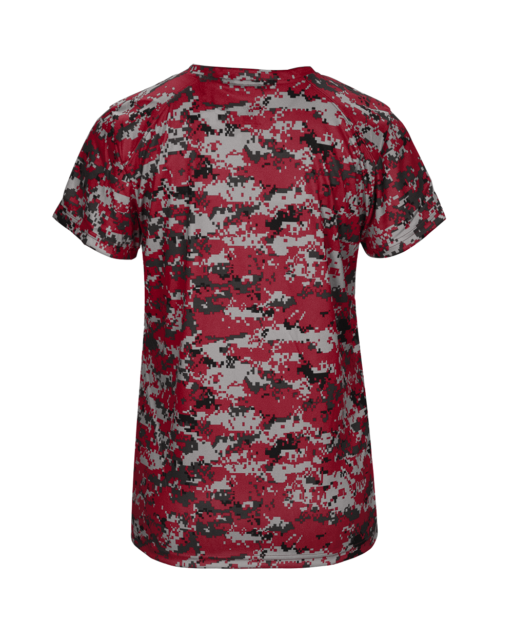 Badger Women's Digital V-Neck Tee Badger