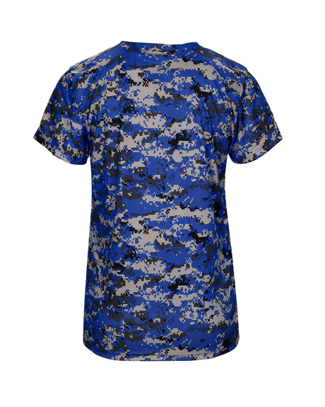 Badger Women's Digital V-Neck Tee Badger