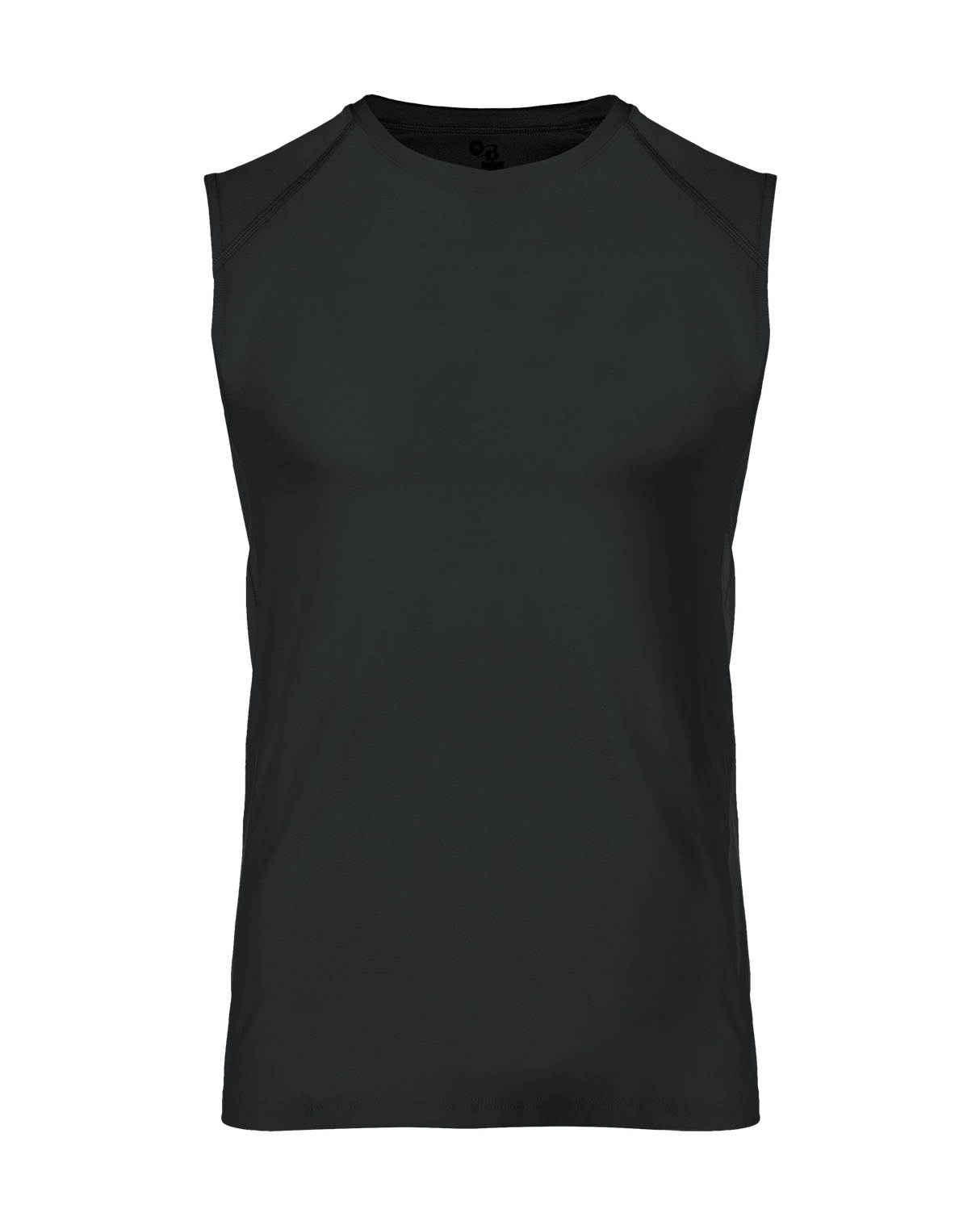 Badger Men's Fitted Battle Sleeveless Tee Badger