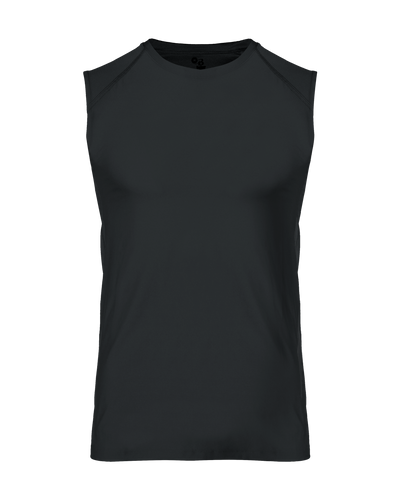 Badger Men's Fitted Battle Sleeveless Tee