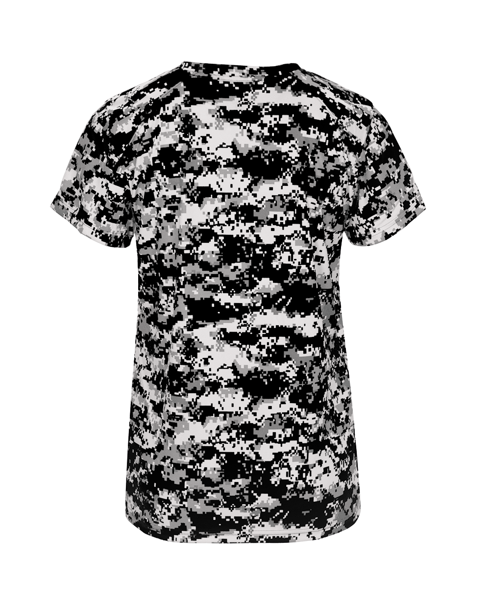 Badger Women's Digital V-Neck Tee Badger