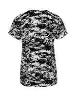 Badger Women's Digital V-Neck Tee Badger