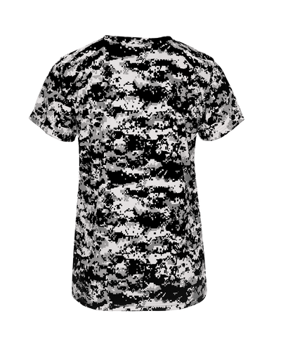 Badger Women's Digital V-Neck Tee