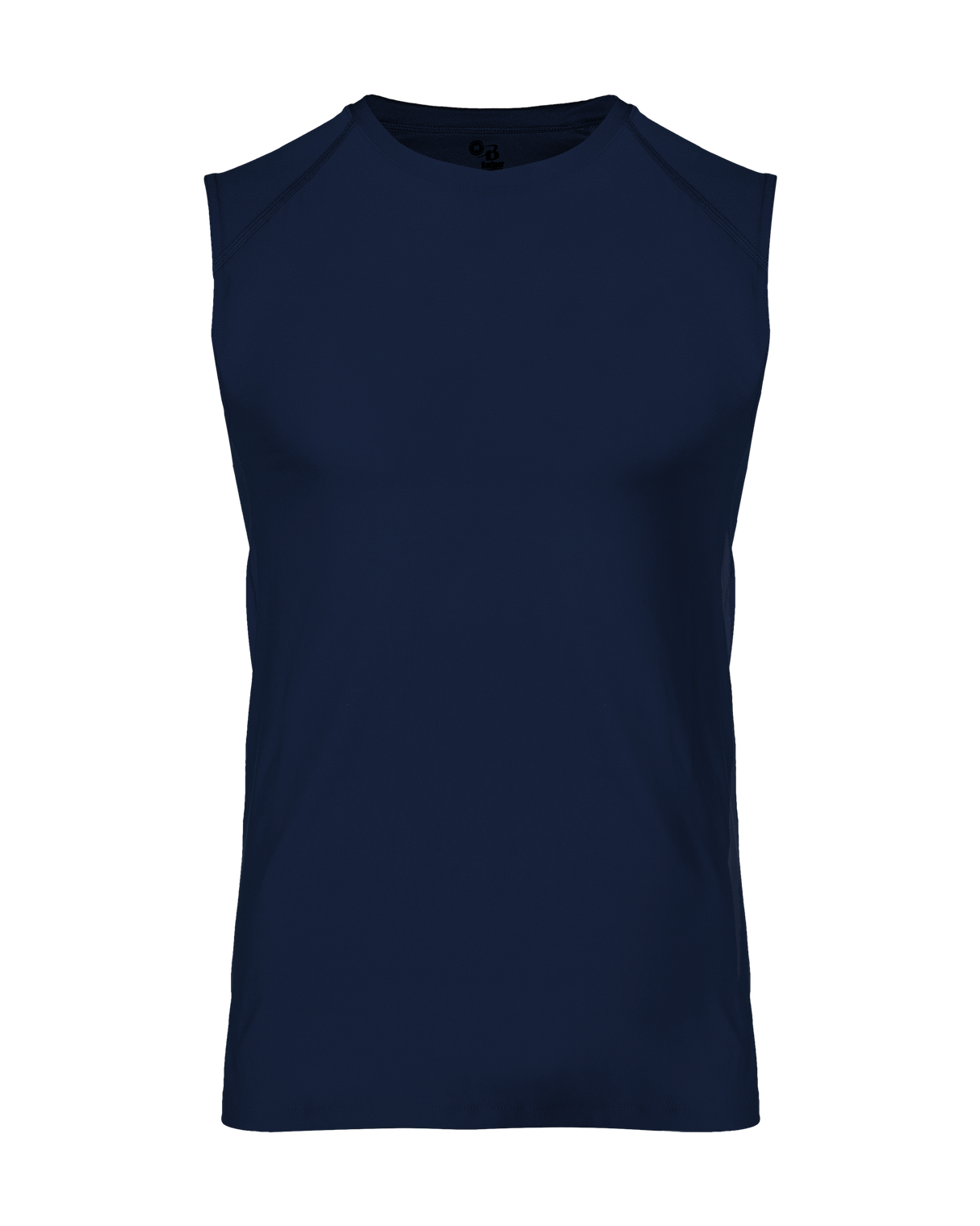 Badger Men's Fitted Battle Sleeveless Tee Badger