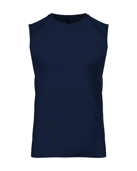 Badger Men's Fitted Battle Sleeveless Tee Badger