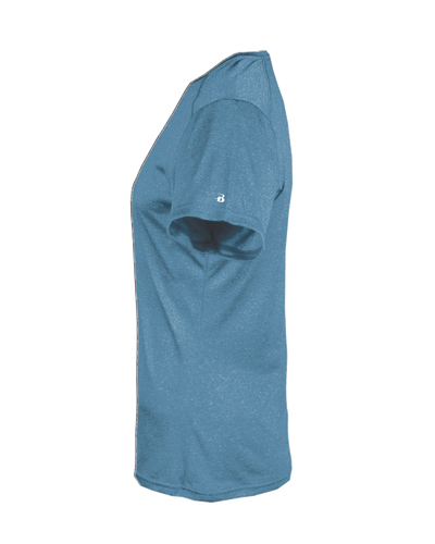 Badger Women's Pro Heather V-Neck Tee