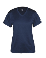 Badger Women's Pro Heather V-Neck Tee Badger