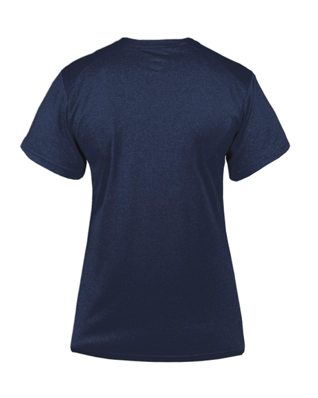 Badger Women's Pro Heather V-Neck Tee Badger