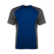 Badger Men's Line Embossed Colorblock Tee Badger