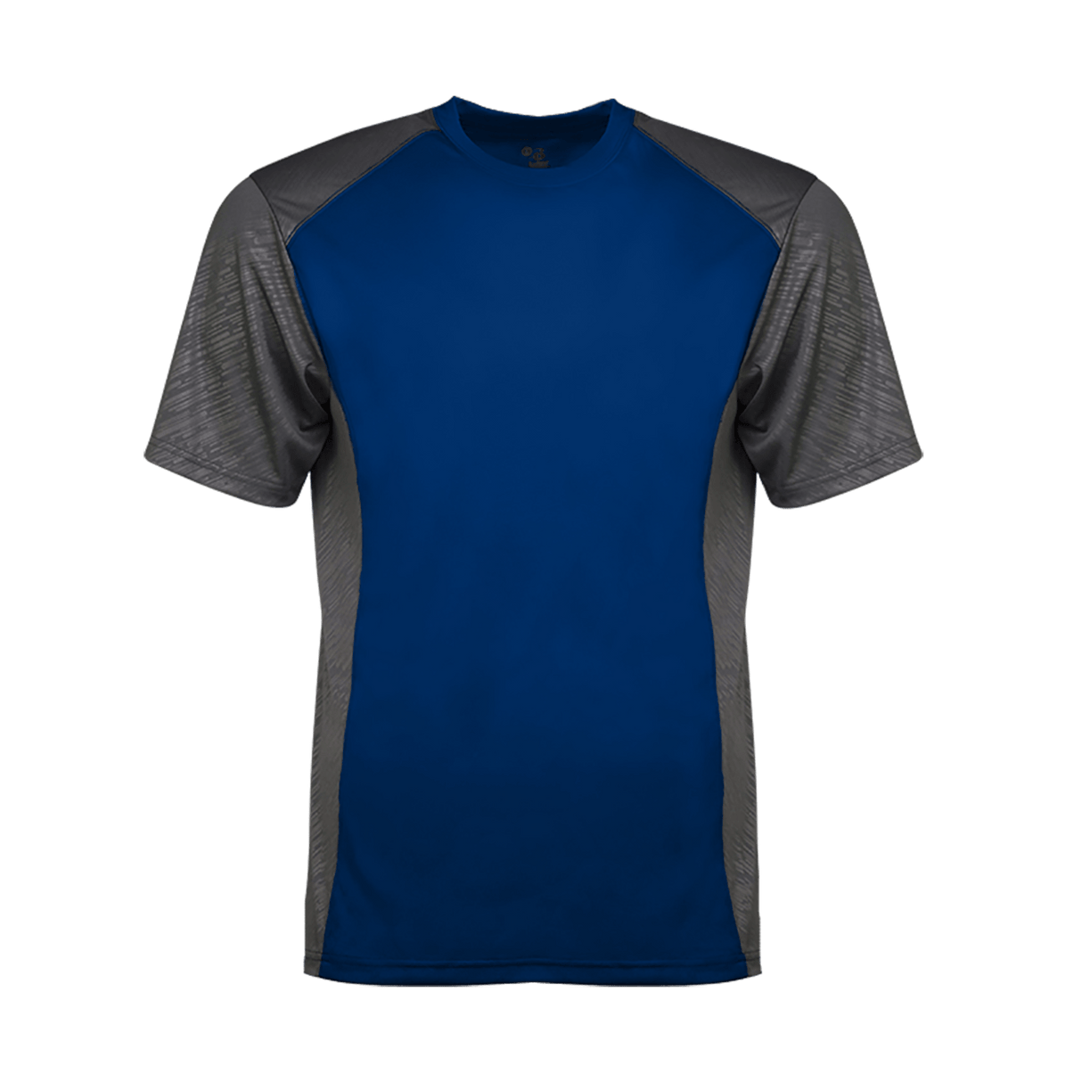 Badger Men's Line Embossed Colorblock Tee Badger