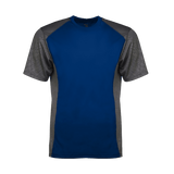 Badger Men's Line Embossed Colorblock Tee Badger