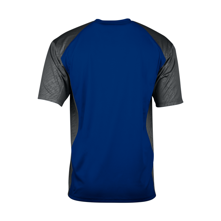 Badger Men's Line Embossed Colorblock Tee Badger