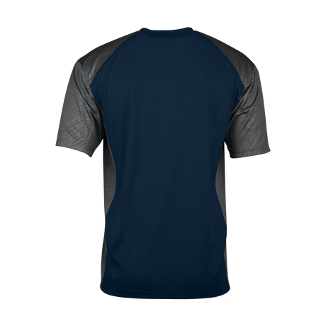 Badger Men's Line Embossed Colorblock Tee Badger