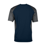 Badger Men's Line Embossed Colorblock Tee Badger