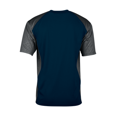 Badger Men's Line Embossed Colorblock Tee