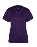 Badger Women's Pro Heather V-Neck Tee Badger