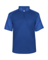 Badger Men's Sport Stripe Short-Sleeve 1/4 Zip Badger