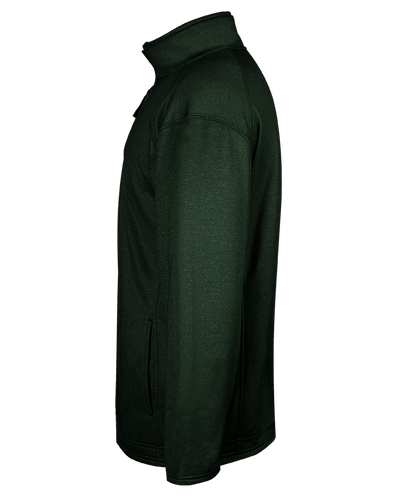 Badger Men's Pro 1/4 Zip Heather Fleece