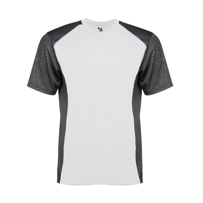 Badger Men's Line Embossed Colorblock Tee