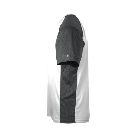 Badger Men's Line Embossed Colorblock Tee Badger
