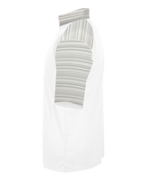 Badger Men's Sport Stripe Short-Sleeve 1/4 Zip Badger
