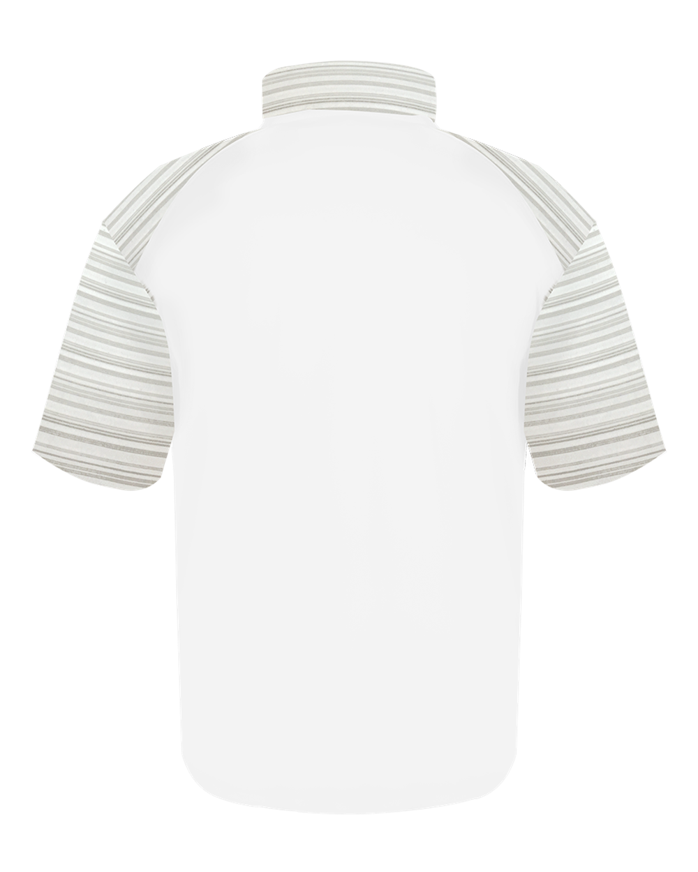 Badger Men's Sport Stripe Short-Sleeve 1/4 Zip Badger
