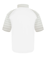 Badger Men's Sport Stripe Short-Sleeve 1/4 Zip Badger
