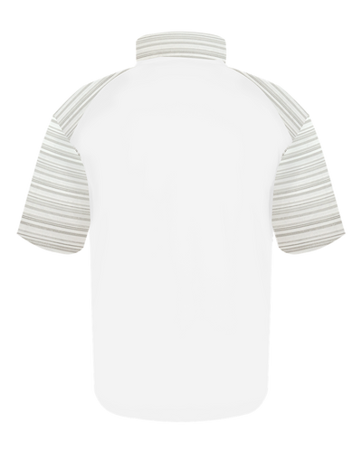 Badger Men's Sport Stripe Short-Sleeve 1/4 Zip