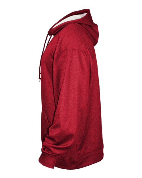 Badger Men's Pro Heather Fleece Hoodie Badger