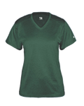 Badger Women's Pro Heather V-Neck Tee Badger
