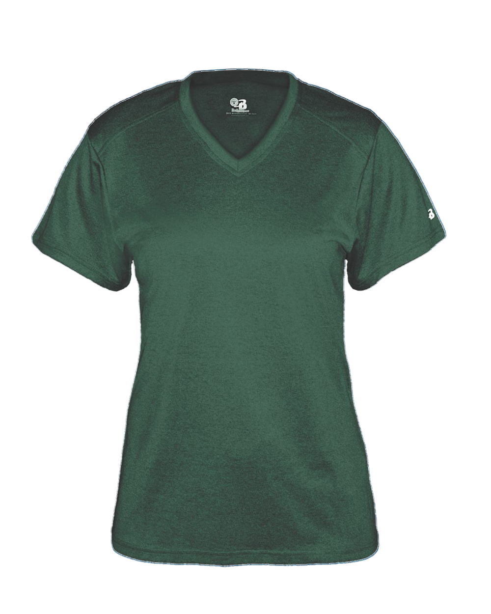 Badger Women's Pro Heather V-Neck Tee Badger
