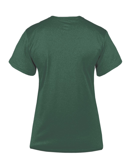 Badger Women's Pro Heather V-Neck Tee Badger
