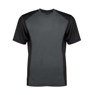 Badger Men's Line Embossed Colorblock Tee