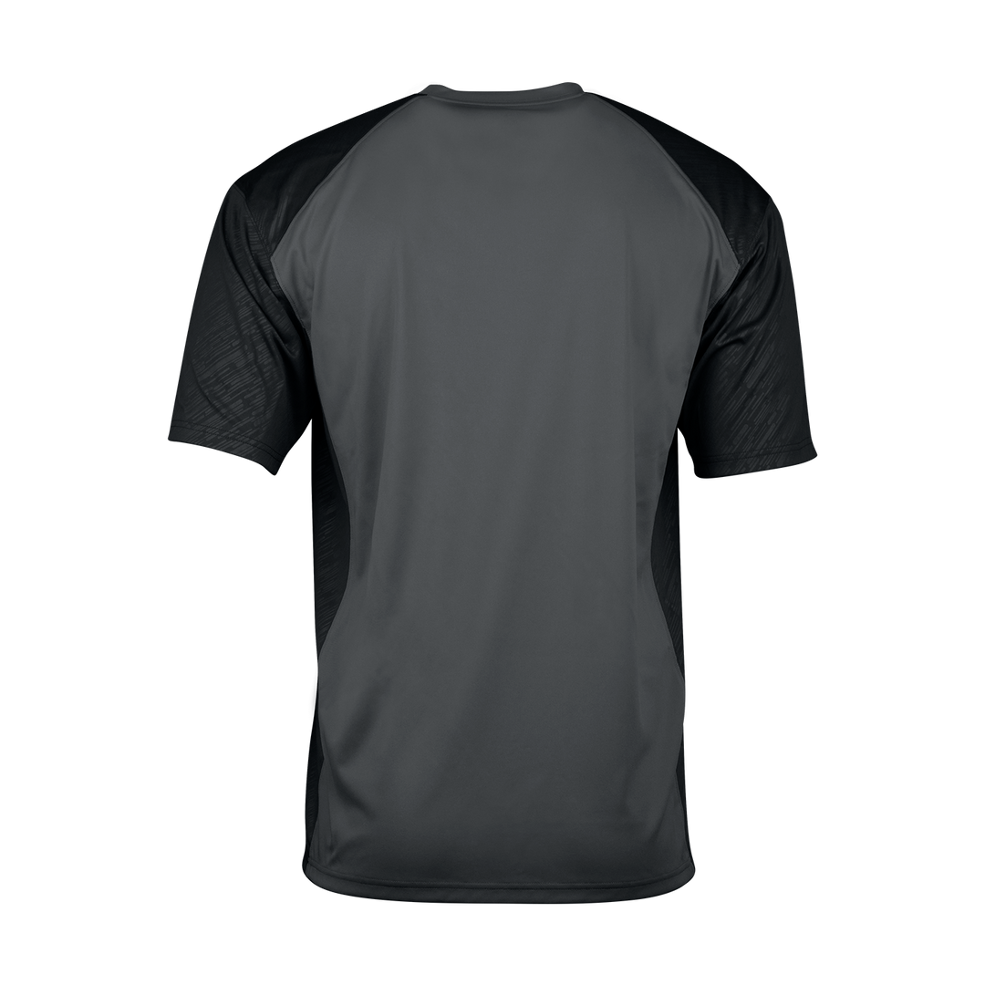 Badger Men's Line Embossed Colorblock Tee Badger