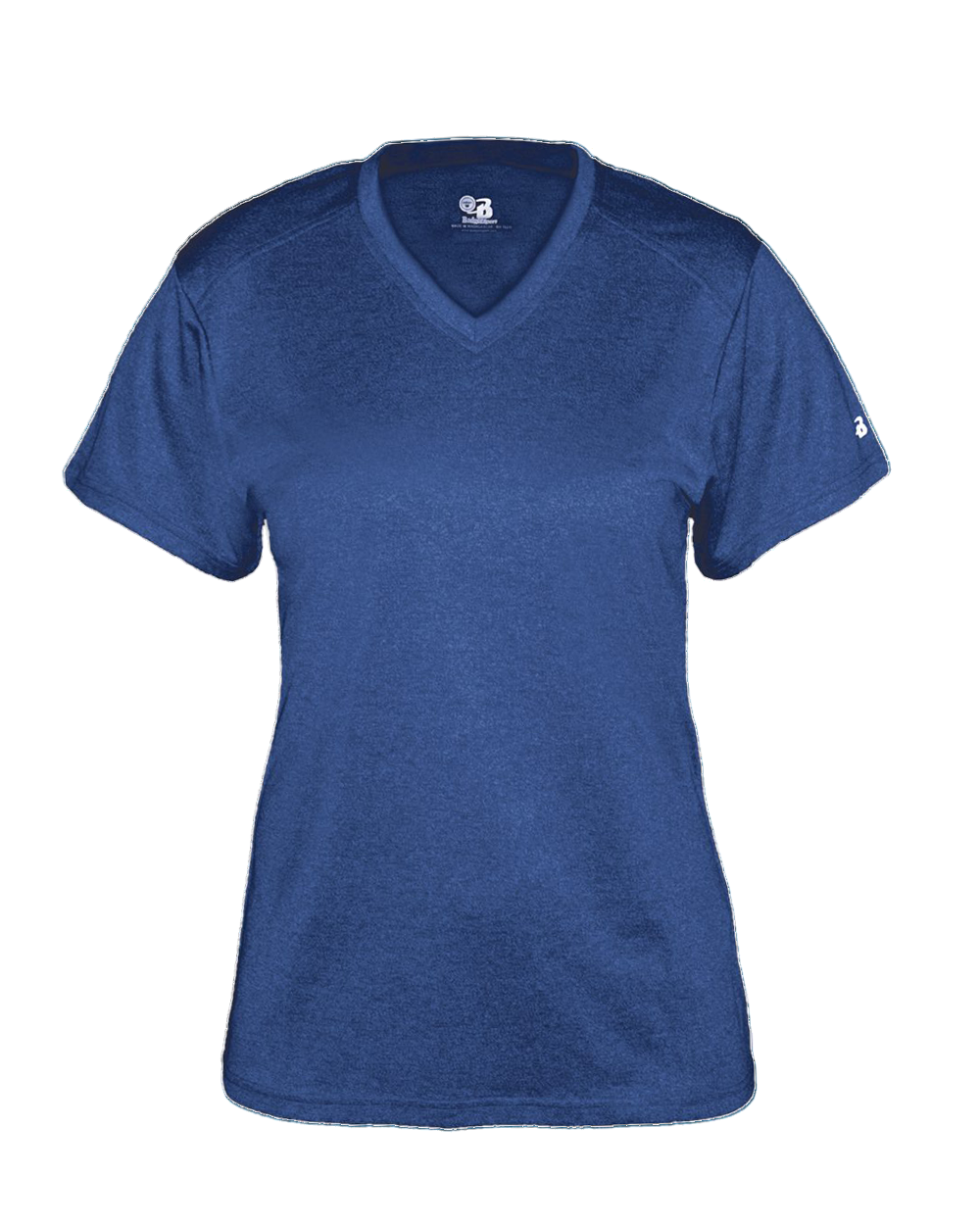 Badger Women's Pro Heather V-Neck Tee Badger