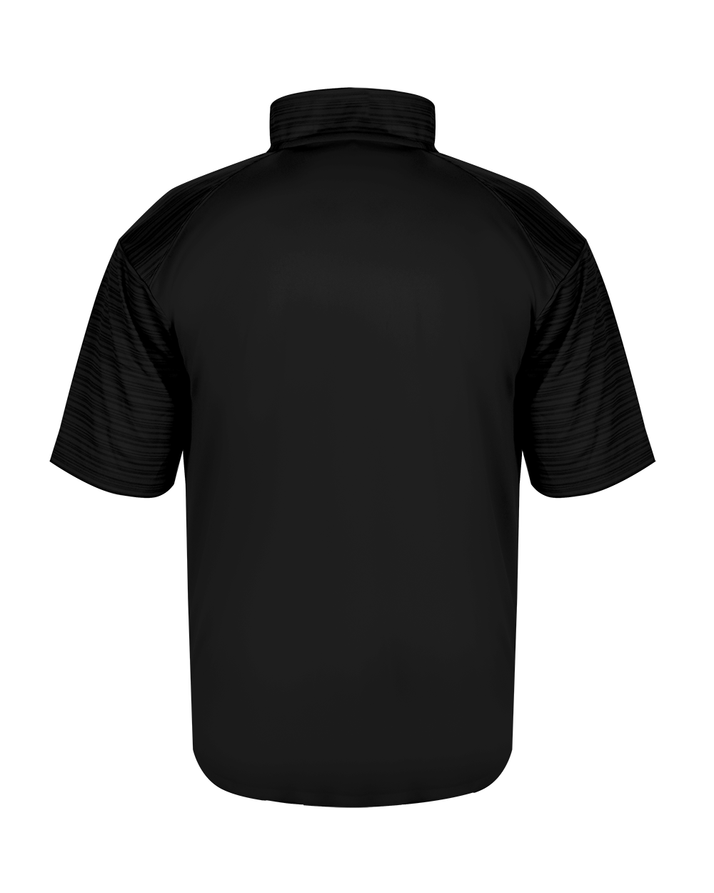 Badger Men's Sport Stripe Short-Sleeve 1/4 Zip Badger