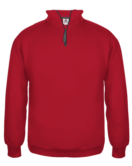Badger Men's 1/4 Zip Fleece Pullover Badger