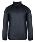 Badger Men's Pro 1/4 Zip Heather Fleece Badger