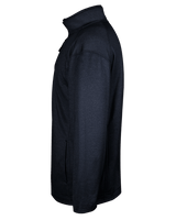 Badger Men's Pro 1/4 Zip Heather Fleece Badger