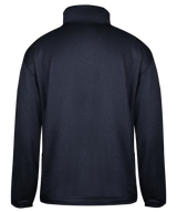 Badger Men's Pro 1/4 Zip Heather Fleece Badger
