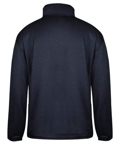 Badger Men's Pro 1/4 Zip Heather Fleece