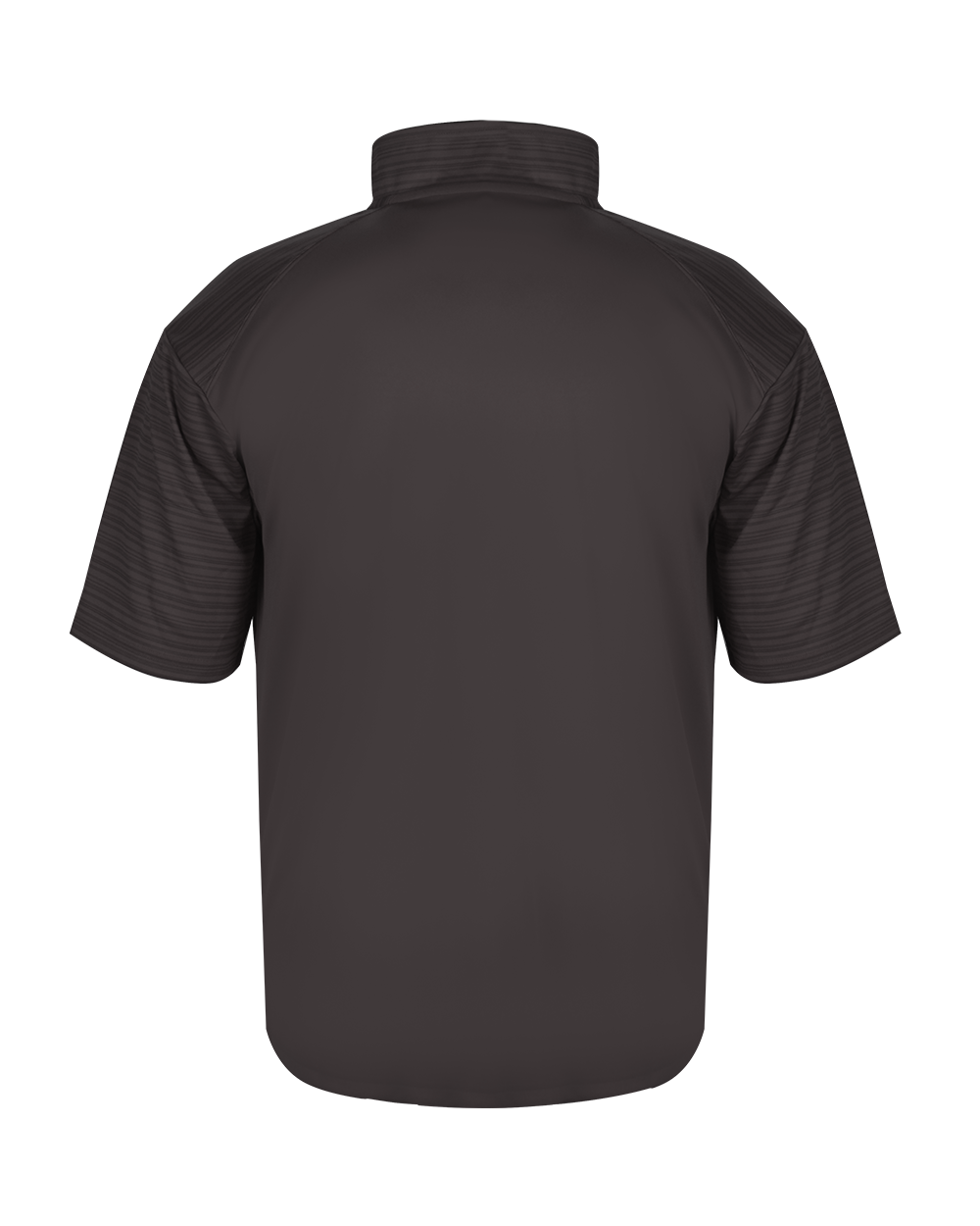 Badger Men's Sport Stripe Short-Sleeve 1/4 Zip Badger