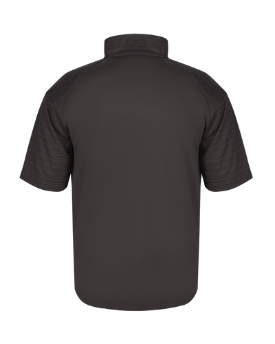 Badger Men's Sport Stripe Short-Sleeve 1/4 Zip