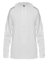 Badger Men's Lineup Hooded Tee Badger