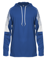 Badger Men's Lineup Hooded Tee Badger