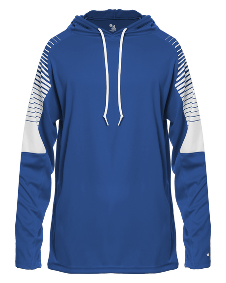 Badger Men's Lineup Hooded Tee Badger