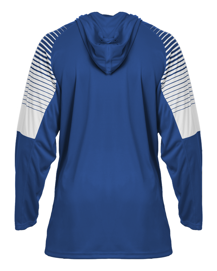 Badger Men's Lineup Hooded Tee Badger