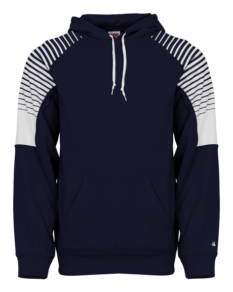 Badger Men's Lineup Fleece Hoodie Badger